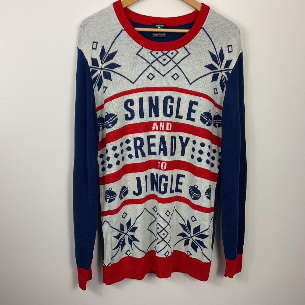 Walnut & 39th Men's Ugly Christmas Sweater XL Single Ready to Jingle
